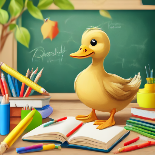 LITTLE DUCK GOES TO SCHOOL