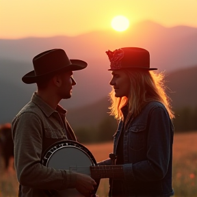 Duo dans le Far West