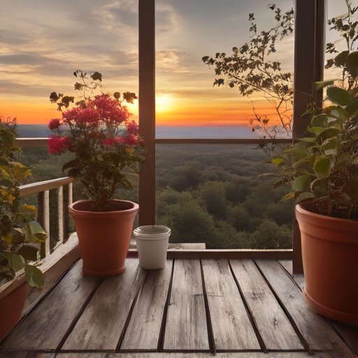 balcon scene