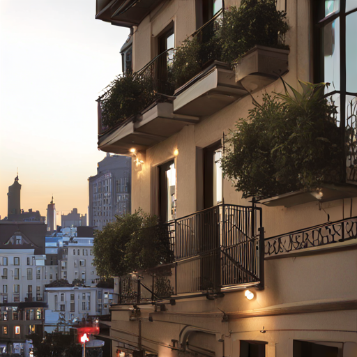 balcon scene