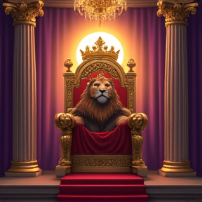 King of the throne