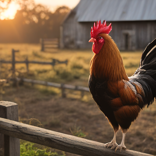 Cryptoqueen Clucks at Dawn