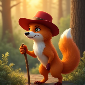 Der Fuchs mit dem Fedora