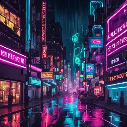 Nacht in Neon