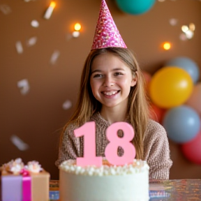 Dianas 18 Geburtstag 