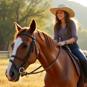 Valeria, reina del rancho y del lujo