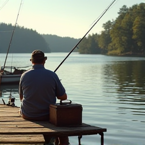 Fishing with my dad