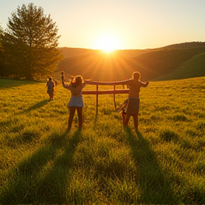 Sunset at Cairnbrook Park