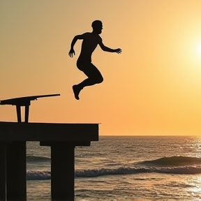 Jumping Off The Pier