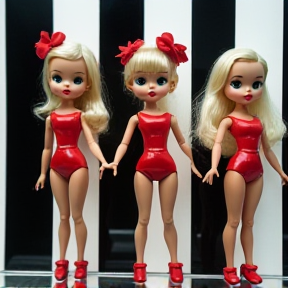 Many Women Saying Dolls