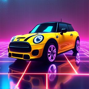 Yellow Mini, My Knight Rider