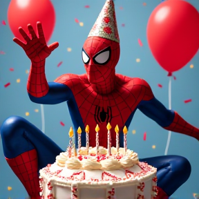 Spidey Birthday for Shanter