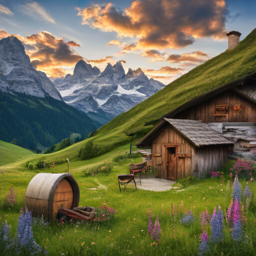 Das Leben auf der Hütte