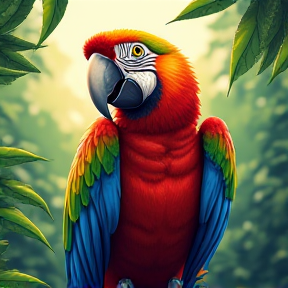 Cute Macaw