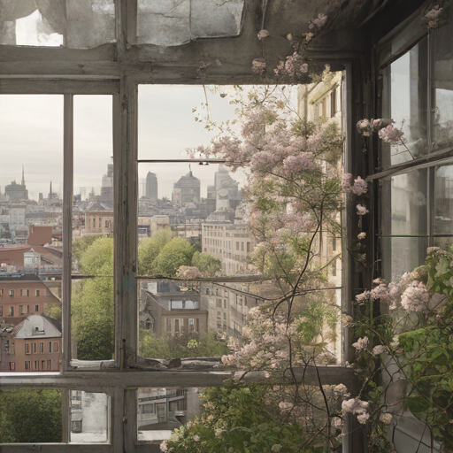 Ela é cidade em flor