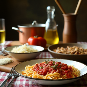 Lasagne alla bolognese 