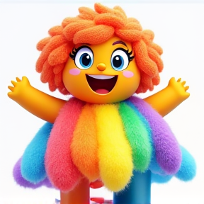 Mindy the Rainbow Toon