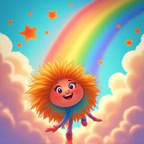 Mindy the Rainbow Toon