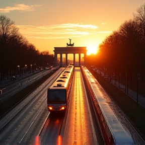 Von Frankfurt nach Berlin 