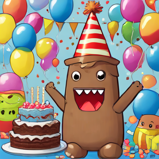 Birthday Domo