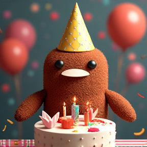 Birthday Domo