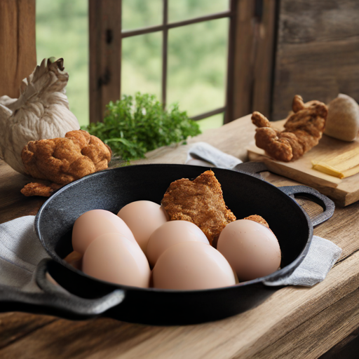 Fried Fingers and Country Eggs