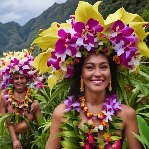 A Dona Orquídea e as suas Cores