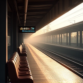 The early morning train