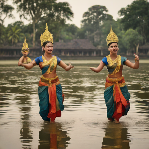 Twilight in Phnom Penh