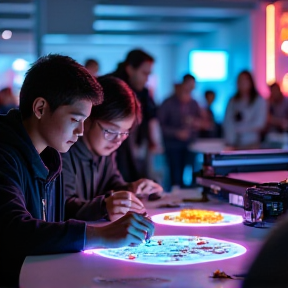 Les Stagiaires de la Cyber-Base