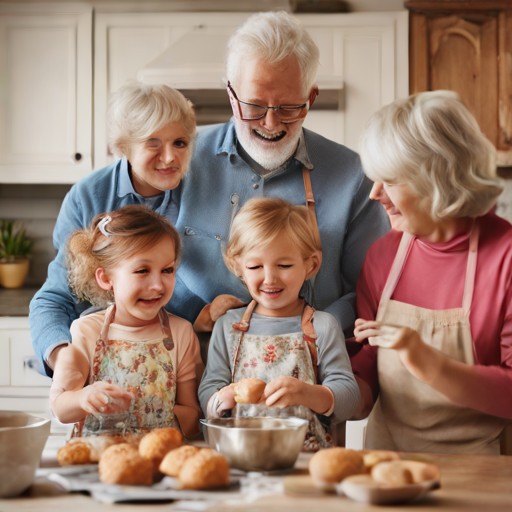 Ein Tag bei Oma und Opa