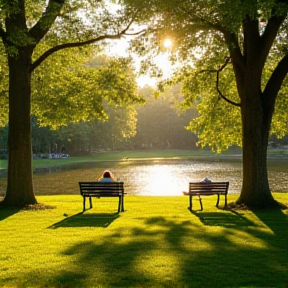 Nachmittags im Park