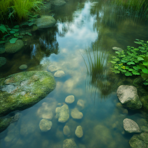 Softly Flowing River