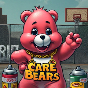 Thuggin' Care Bear