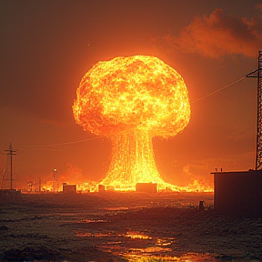 Radioactive Explosion