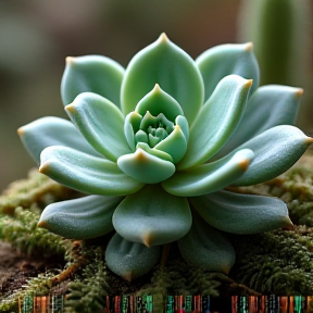 Succulent Ai Rendition