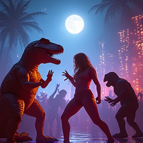 dino dance party