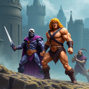 He-Man and Lion-O Unite