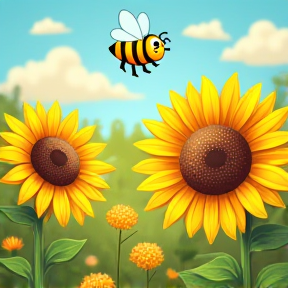 "Busy Little Bees" – A Fun Kids’ Song 