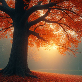 Autumn tree 