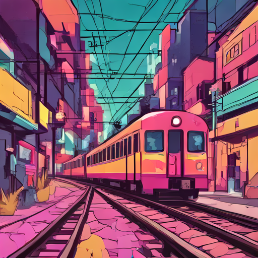 Colorful Train.