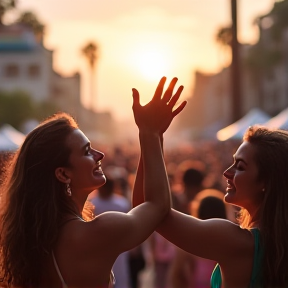 A Hug And A High Five