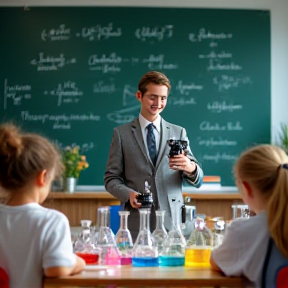 Ensinando Qíumica e Física e Amando os Meus Alunos