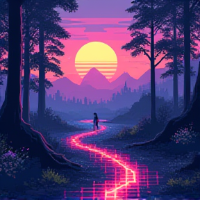 Pixelated Path