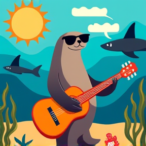 Silly Sea Lion Serenade