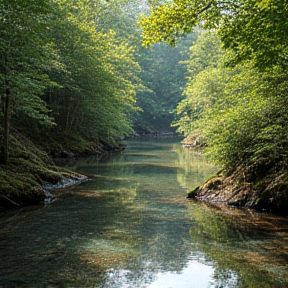 Erinnerung an den Bach