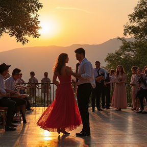 Bailando en la Luna