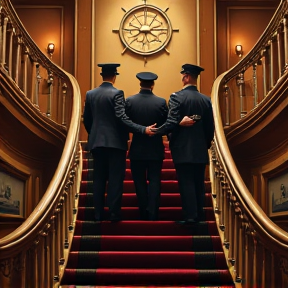 The Titanic's Officers - R.M.S. Majestic