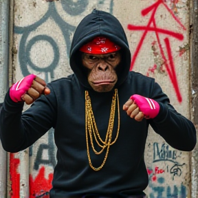 the gangsta Monkey