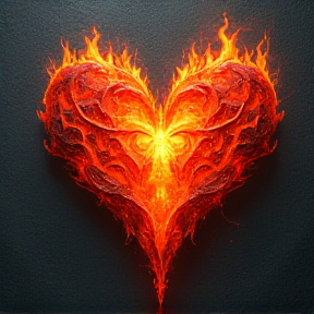 Fire heart